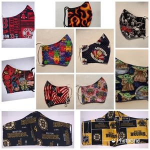 Protective face masks - non medical grade